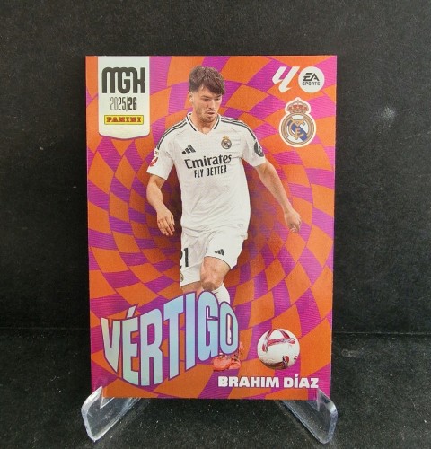 2025-26 Panini Megacracks Brahim Diaz Real Madryt Vertigo /K62