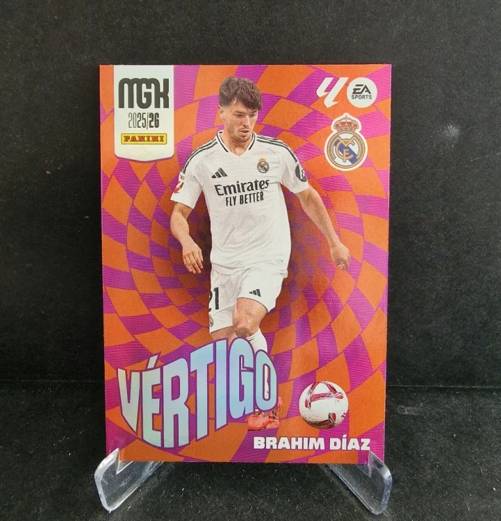 2025-26 Panini Megacracks Brahim Diaz Real Madryt Vertigo /K62