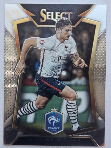 2015-16 Panini Select Euro Olivier Giroud Francja /NU16