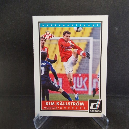 2015-16 Panini Donruss Soccer Kallstrom Spartak Moskva /E45