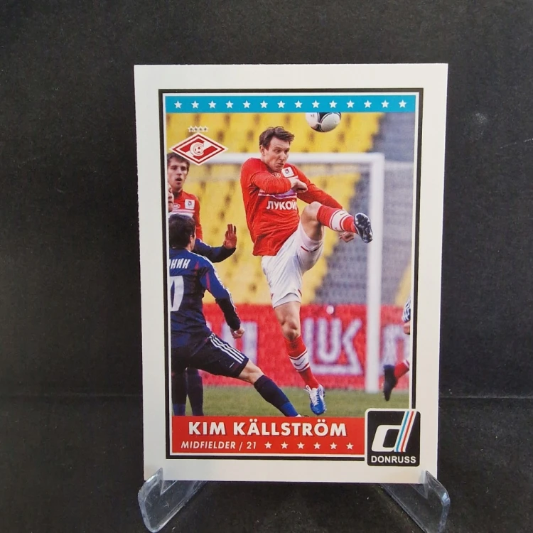 2015-16 Panini Donruss Soccer Kallstrom Spartak Moskva /E45