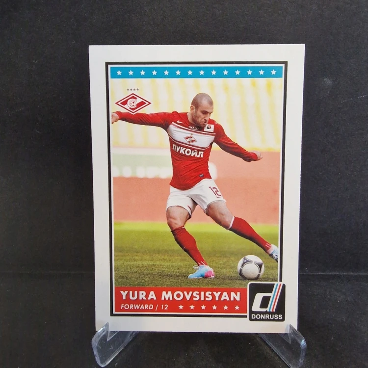 2015-16 Panini Donruss Soccer Movsisyan Spartak Moskva /E45