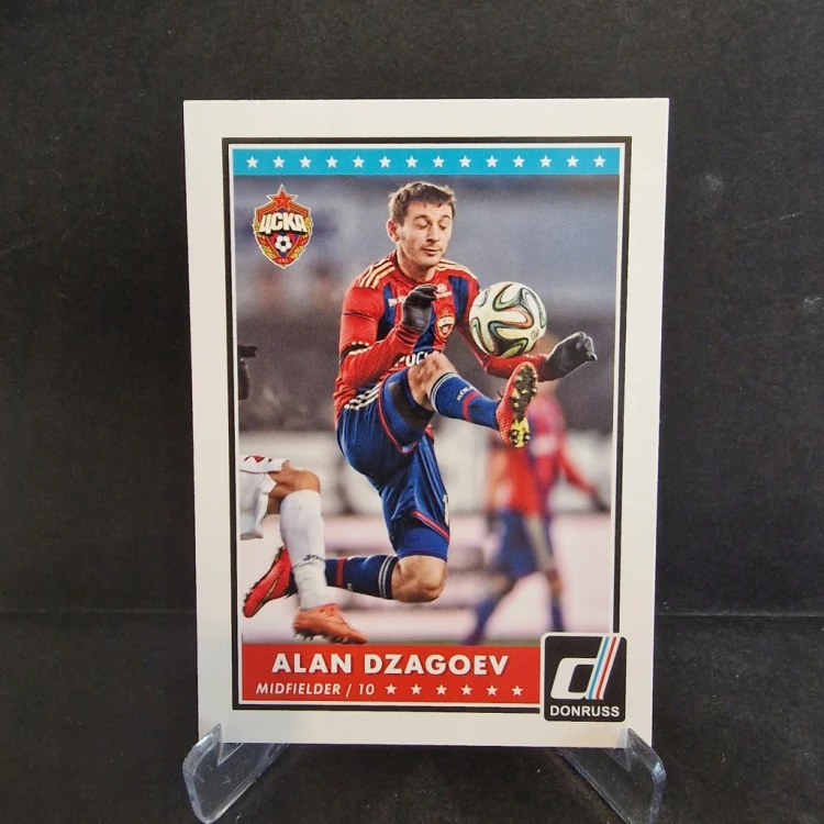 2015-16 Panini Donruss Soccer Alan Dzagoev CSKA /E45