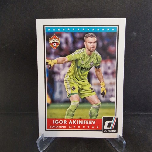 2015-16 Panini Donruss Soccer Akinfeev CSKA /E45