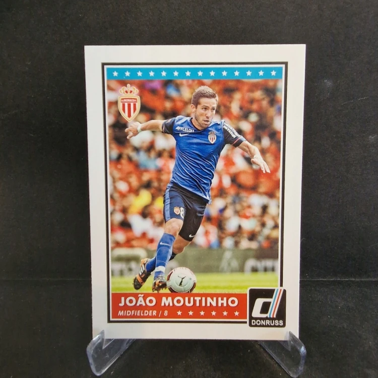 2015-16 Panini Donruss Soccer Joao Moutinho AS Monaco /E43