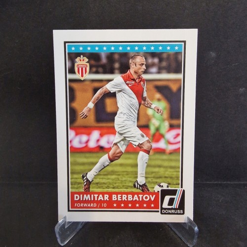 2015-16 Panini Donruss Soccer Dimitar Berbatov AS Monaco /E43