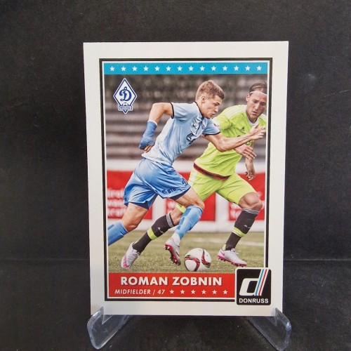 2015-16 Panini Donruss Soccer Zobnin Dinamo Moskva /E44