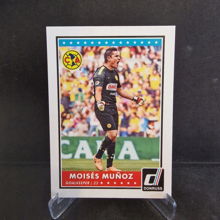 2015-16 Panini Donruss Soccer Moises Munoz Club America /E44