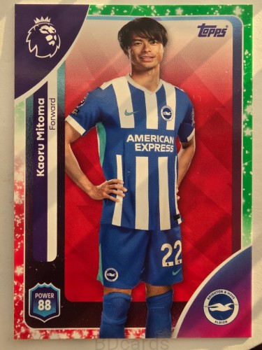 2025-26 Topps Premier League KA Kaoru Mitoma Brighton /NU30
