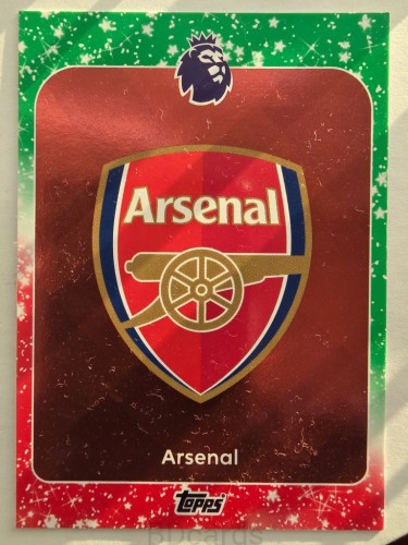 2025-26 Topps Premier League KA Club Badge Arsenal /NU30