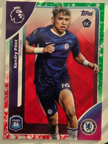 2025-26 Topps Premier League KA Kendry Paez Chelsea /N1