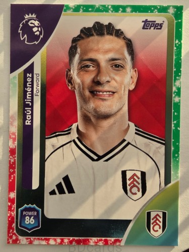 2025-26 Topps Premier League KA Raul Jimenez Fulham /N1