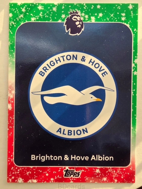 2025-26 Topps Premier League KA Club Badge Brighton /N2
