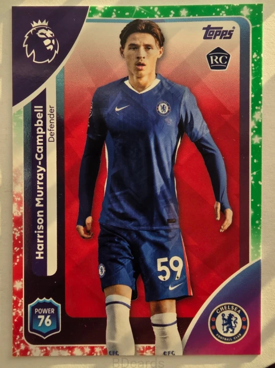 2025-26 Topps Premier League KA Campbell Chelsea /N3