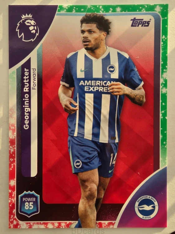 2025-26 Topps Premier League KA Georginho Rutter Brighton /N3