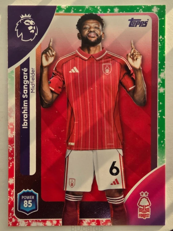 2025-26 Topps Premier League KA Ibrahim Sangare Nottingham Forest /O
