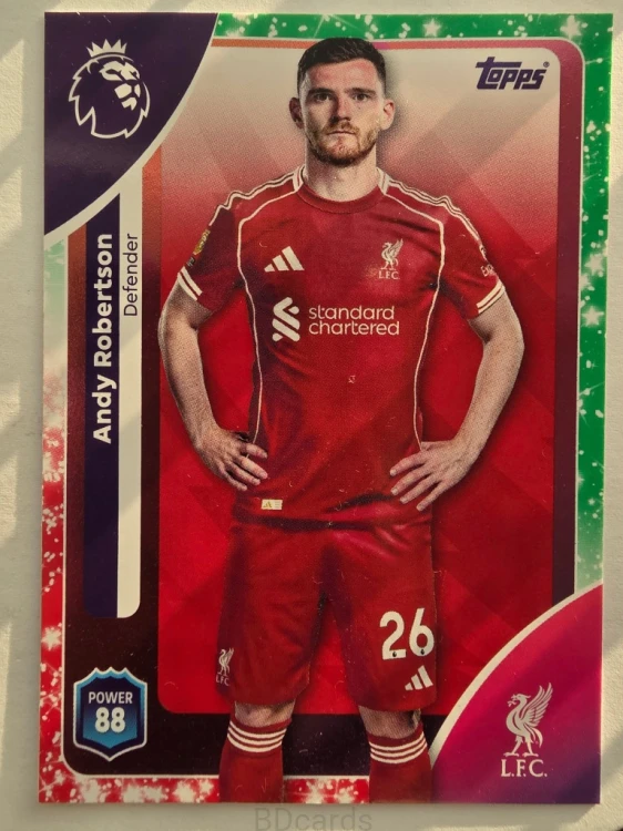 2025-26 Topps Premier League KA Andy Robertson Liverpool /O