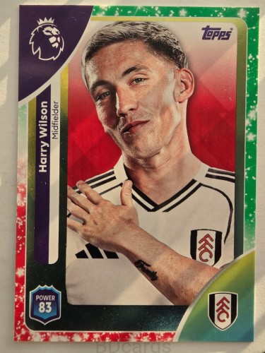 2025-26 Topps Premier League KA Harry Wilson Fulham /O