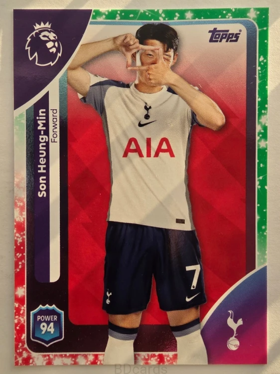 2025-26 Topps Premier League KA Son Heung-Min Tottenham /O