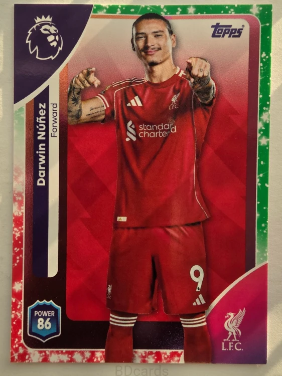 2025-26 Topps Premier League KA Darwin Nunez Liverpool /O