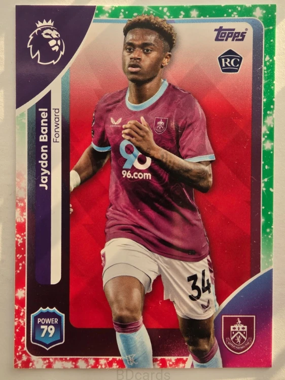 2025-26 Topps Premier League KA Jaydon Banel Burnley /O