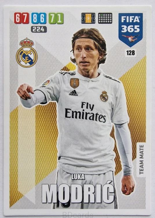 2019-20 Panini Fifa 365 Champions League Modrić Real Madryt /FR3