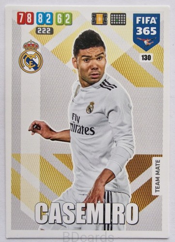 2019-20 Panini Fifa 365 Champions League Casemiro Real Madryt /FR2