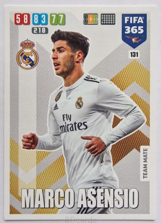 2019-20 Panini Fifa 365 Champions League Asensio Real Madryt /FR2