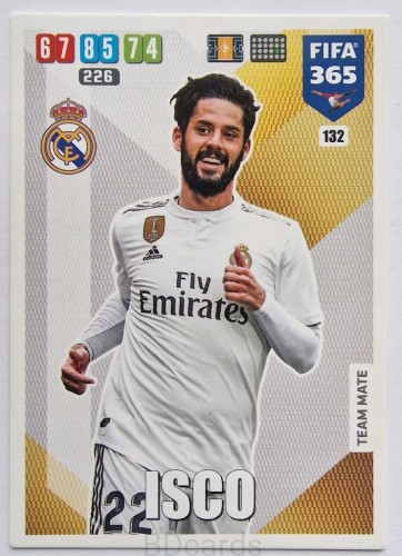 2019-20 Panini Fifa 365 Champions League Isco Real Madryt /FR1