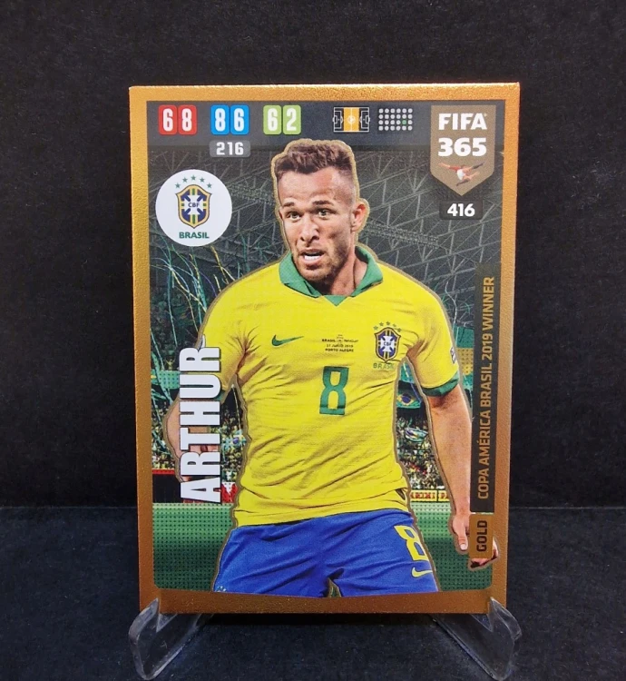 2019-20 Panini Fifa 365 Gold Arthur / OC17