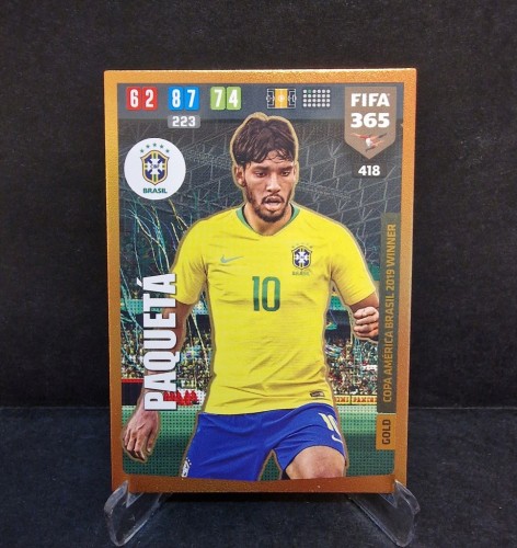 2019-20 Panini Fifa 365 Gold Paqueta / OC17
