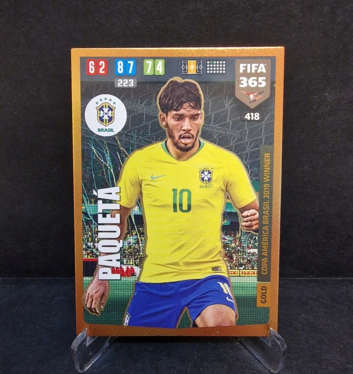 2019-20 Panini Fifa 365 Gold Paqueta / OC17