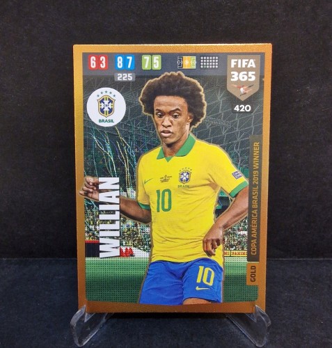 2019-20 Panini Fifa 365 Gold Willian / OC17