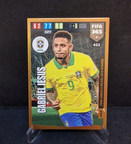 2019-20 Panini Fifa 365 Gold Gabriel Jesus / OC17