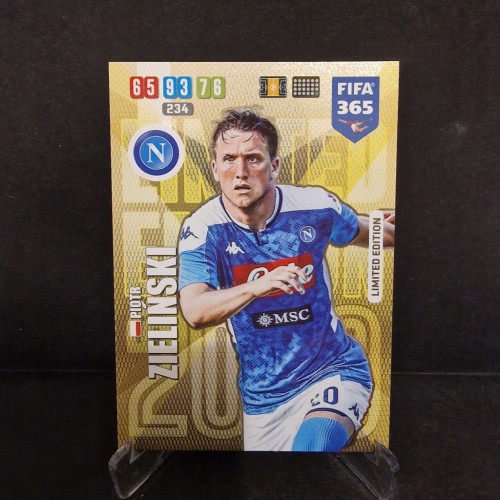 2019-20 Panini Fifa 365 Piotr Zieliński Napoli Limited Edition /ST12
