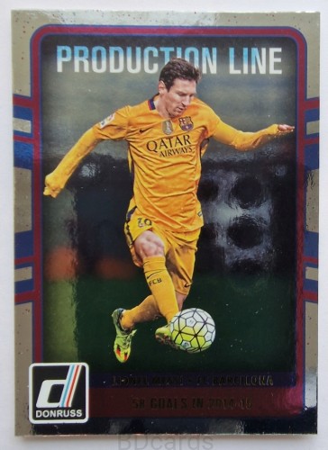 2016-17 Panini Donruss Lionel Messi FC Barcelona /RU14