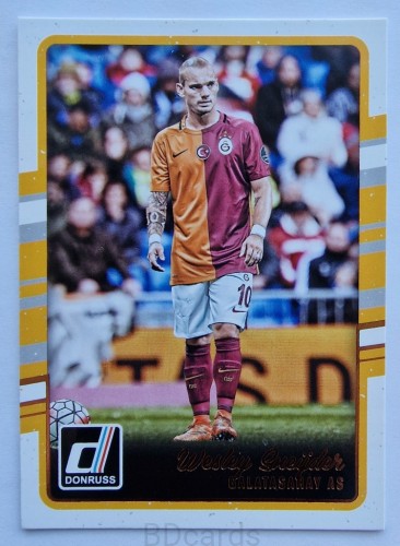2016-17 Panini Donruss Wesley Sneijder Galatasaray /AU20