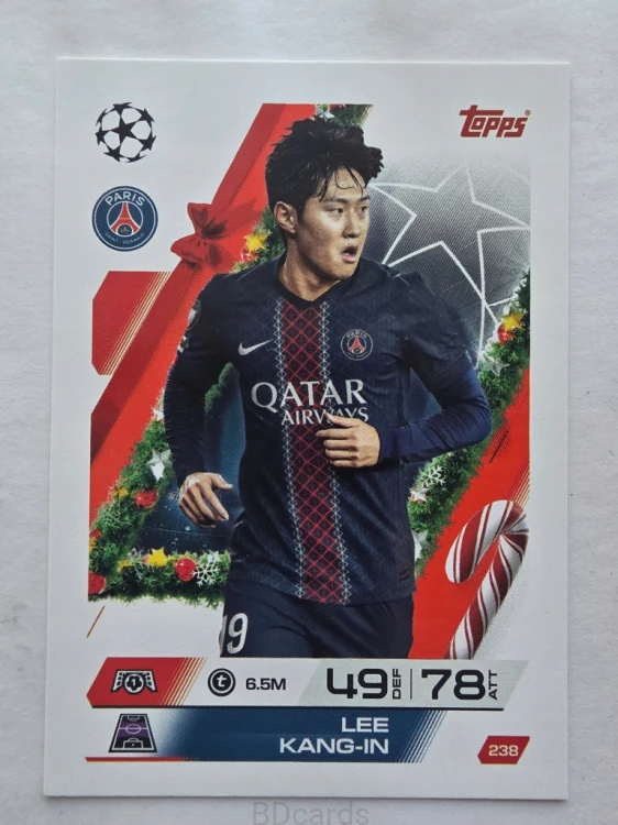 2025-26 Topps Match Attax Lee Kang-In PSG /F