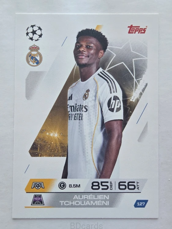 2025-26 Topps Match Attax Aurelien Tchouameni Real Madryt /F