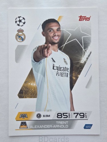 2025-26 Topps Match Attax Trent Alexander-Arnold Real Madryt /F