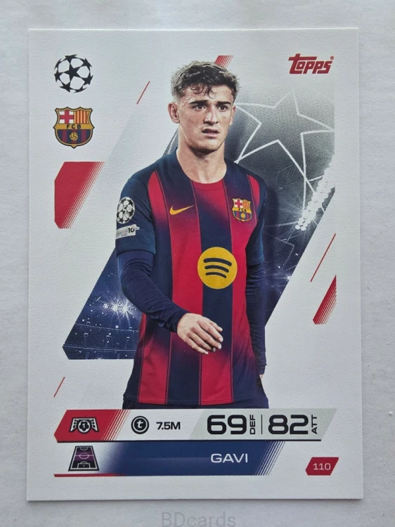 2025-26 Topps Match Attax Gavi Fc Barcelona /F