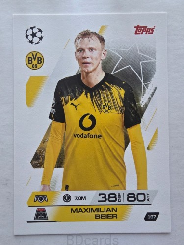 2025-26 Topps Match Attax Maximilian Beier Borussia Dortmund /F