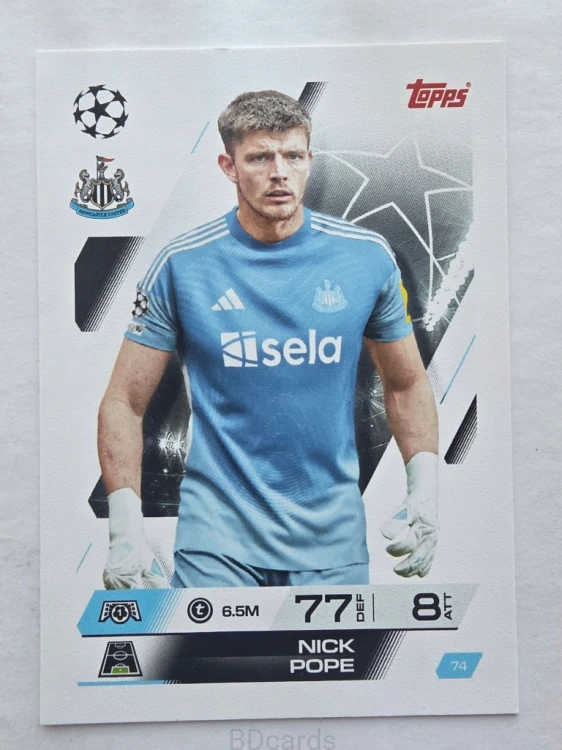 2025-26 Topps Match Attax Nick Pope Newcastle United /F