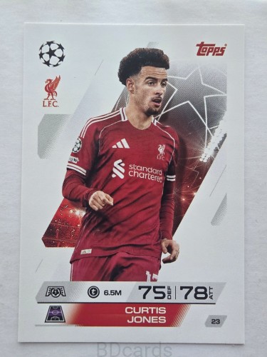 2025-26 Topps Match Attax Curtis Jones Liverpool /F