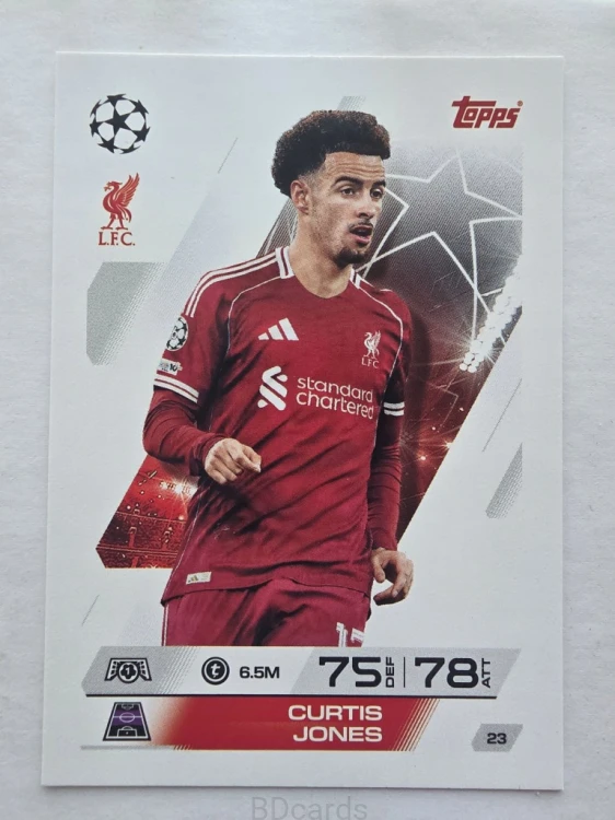 2025-26 Topps Match Attax Curtis Jones Liverpool /F
