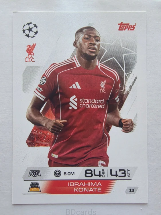 2025-26 Topps Match Attax Ibrahima Konate Liverpool /F
