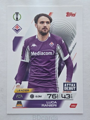 2025-26 Topps Match Attax Luca Ranieri Fiorentina /F