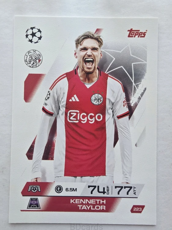 2025-26 Topps Match Attax Kenneth Taylor Ajax /F