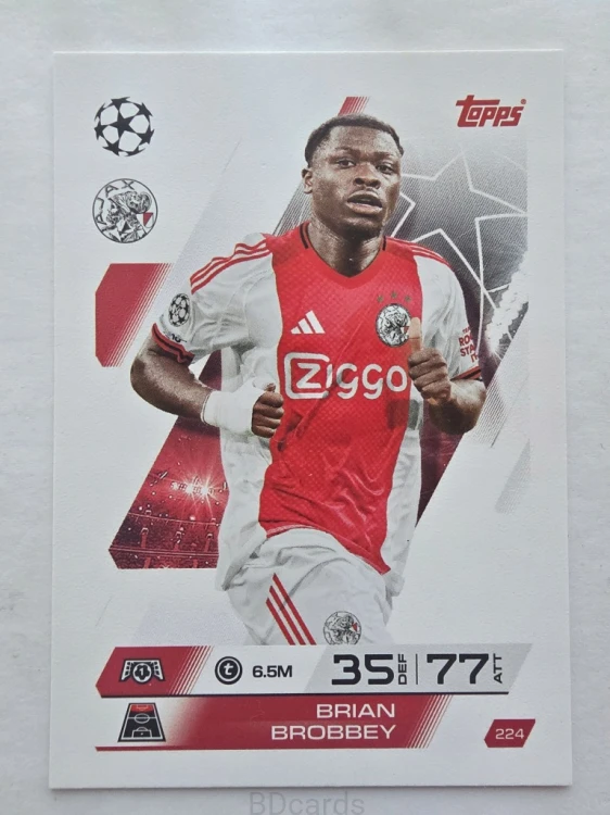 2025-26 Topps Match Attax Brian Brobbey Ajax /F