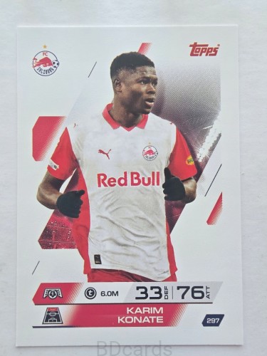 2025-26 Topps Match Attax Karim Konate Fc Salzburg /F